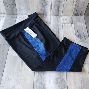 NWT - Ideology Color blocked Women's Plus Crop Athletic Pants - Size 3X